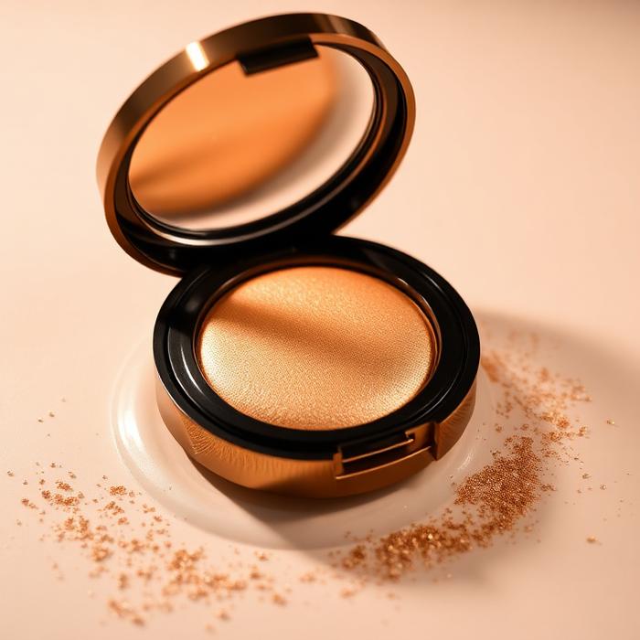 Golden Hour Highlighter product shot on white background